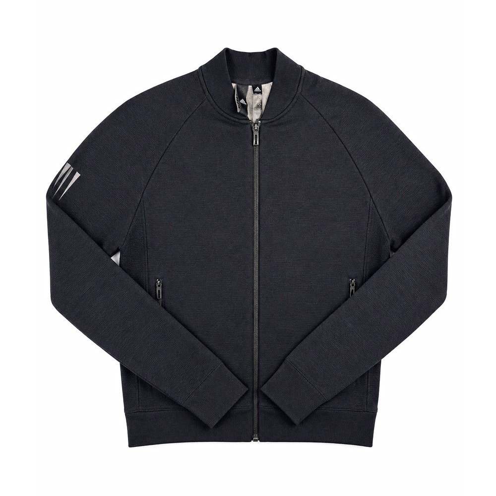 adidas Men's XS Gray Track Jacket Full Zip Pockets Athletic Sporty Retro